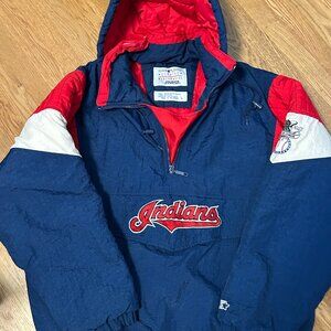 Vintage Cleveland Indians Starter Jacket